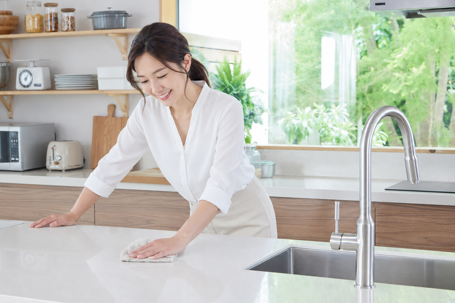 Khử mùi tự nhiên trong bếp