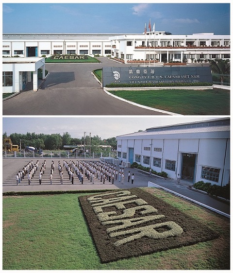 Young and ambitious. Caesar built its first overseas factory in Vietnam